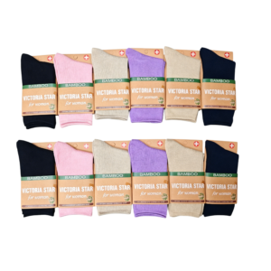 Calcetines de Fibra de Bambú, Transpirables y Antibacterianos para Hombre y Mujer